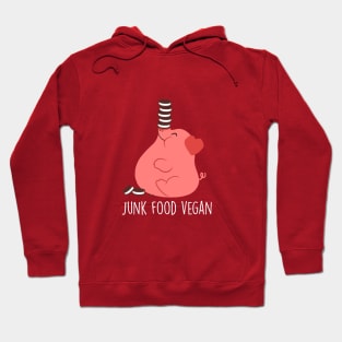 Junk Food Vegan - Dark Hoodie